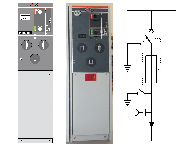HXGN-12F SF6全絕緣 負(fù)荷開關(guān)熔斷器組合柜